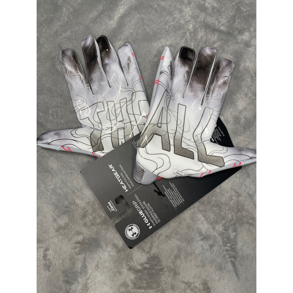 Under Armour UA F7 Football Gloves 2XL Adult HeatGear GlueGrip Limited Edition